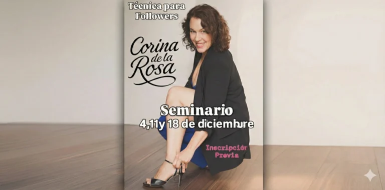 Seminario Técnica para Followers con Corina de la Rosa